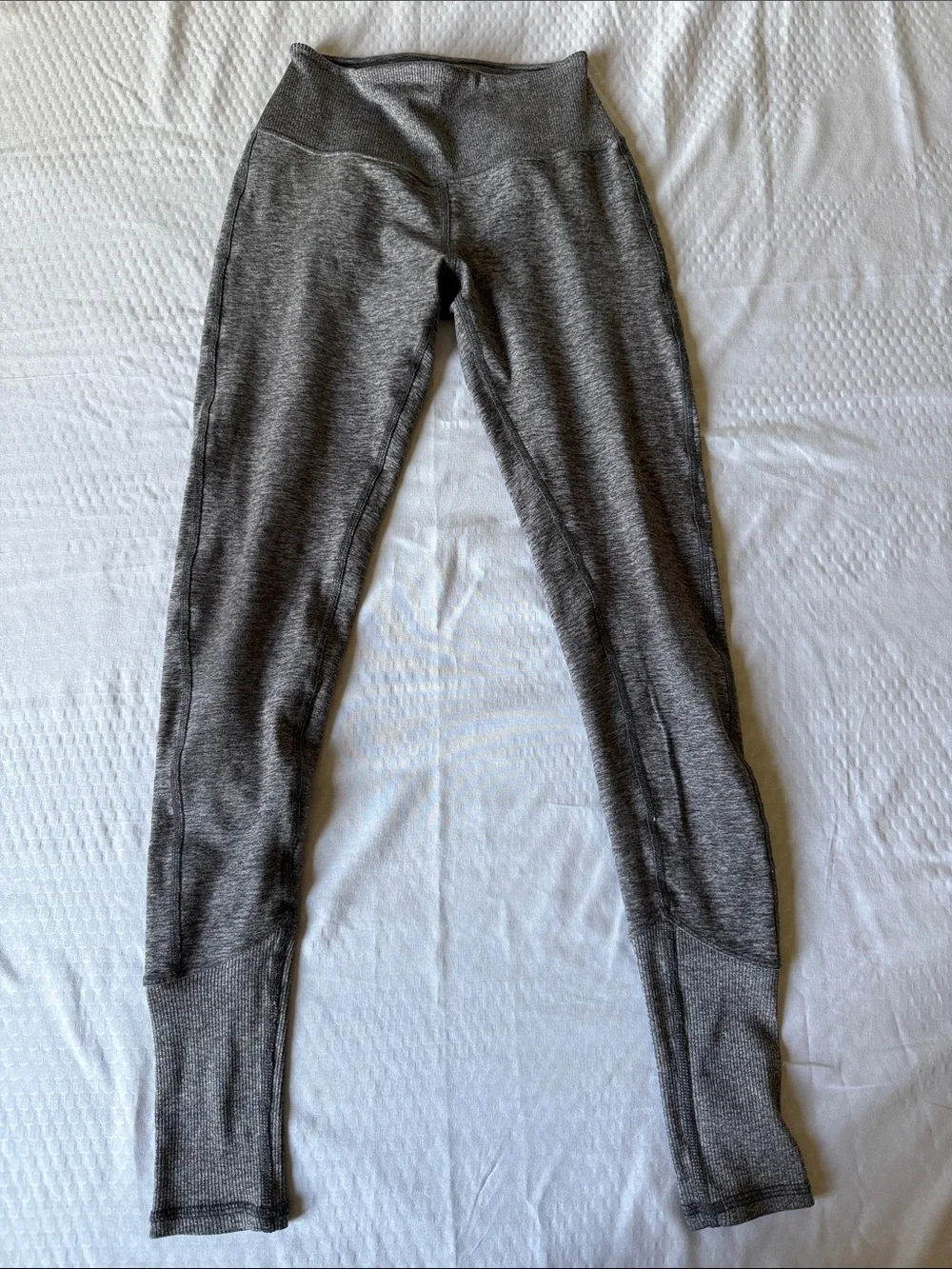 ALO Yoga Heather Charcoal Leggings